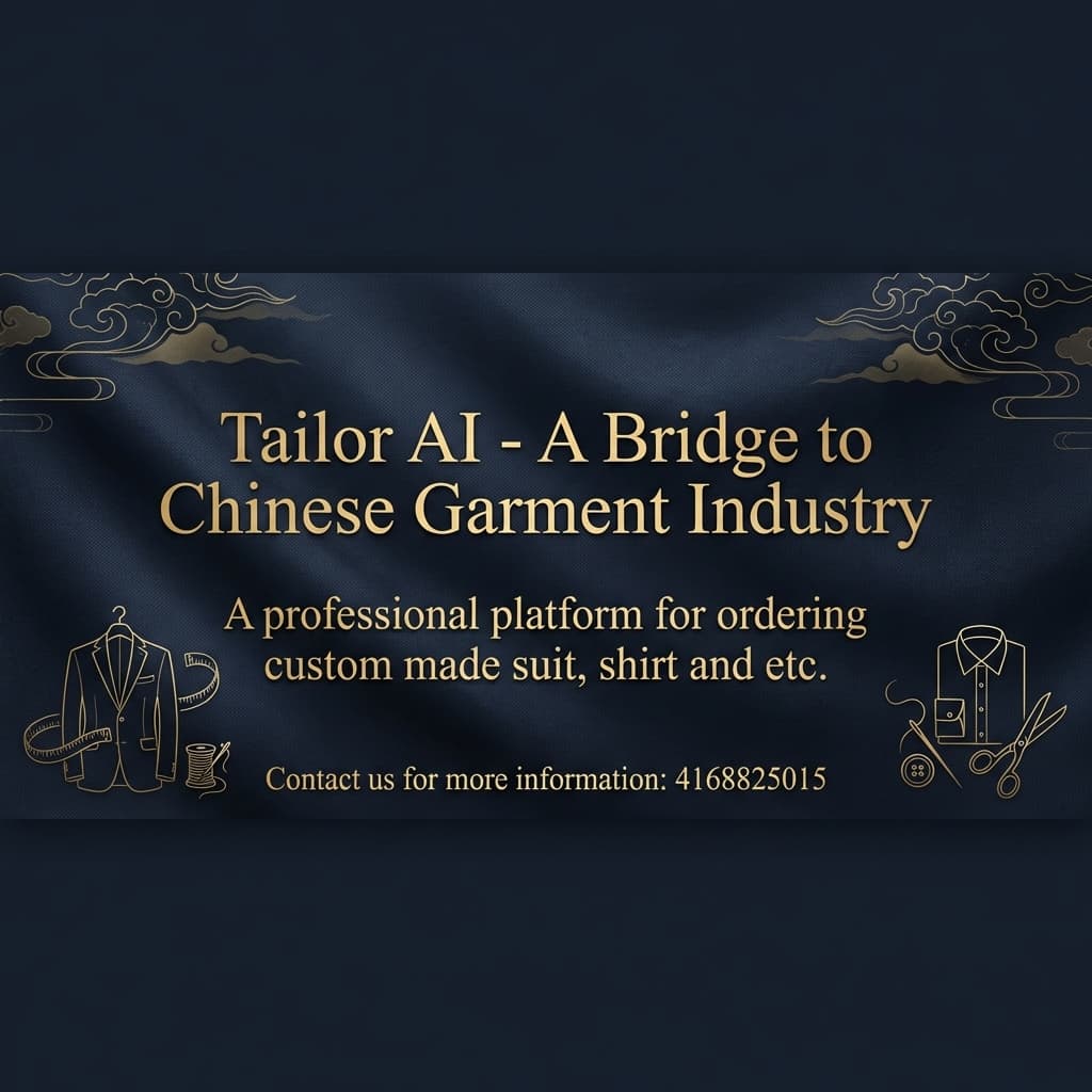 Tailor AI - A Bridge to Chinese Garment Industry